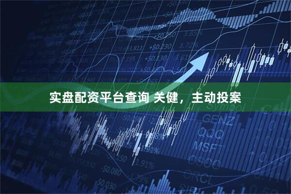 实盘配资平台查询 关健，主动投案